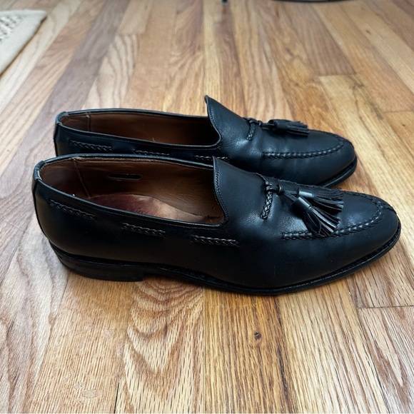 Allen Edmonds Pembrooke Black Leather Penny Loafers Men’s Size 9D - Picture 4 of 14